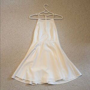 Lulu's White Mini Dress